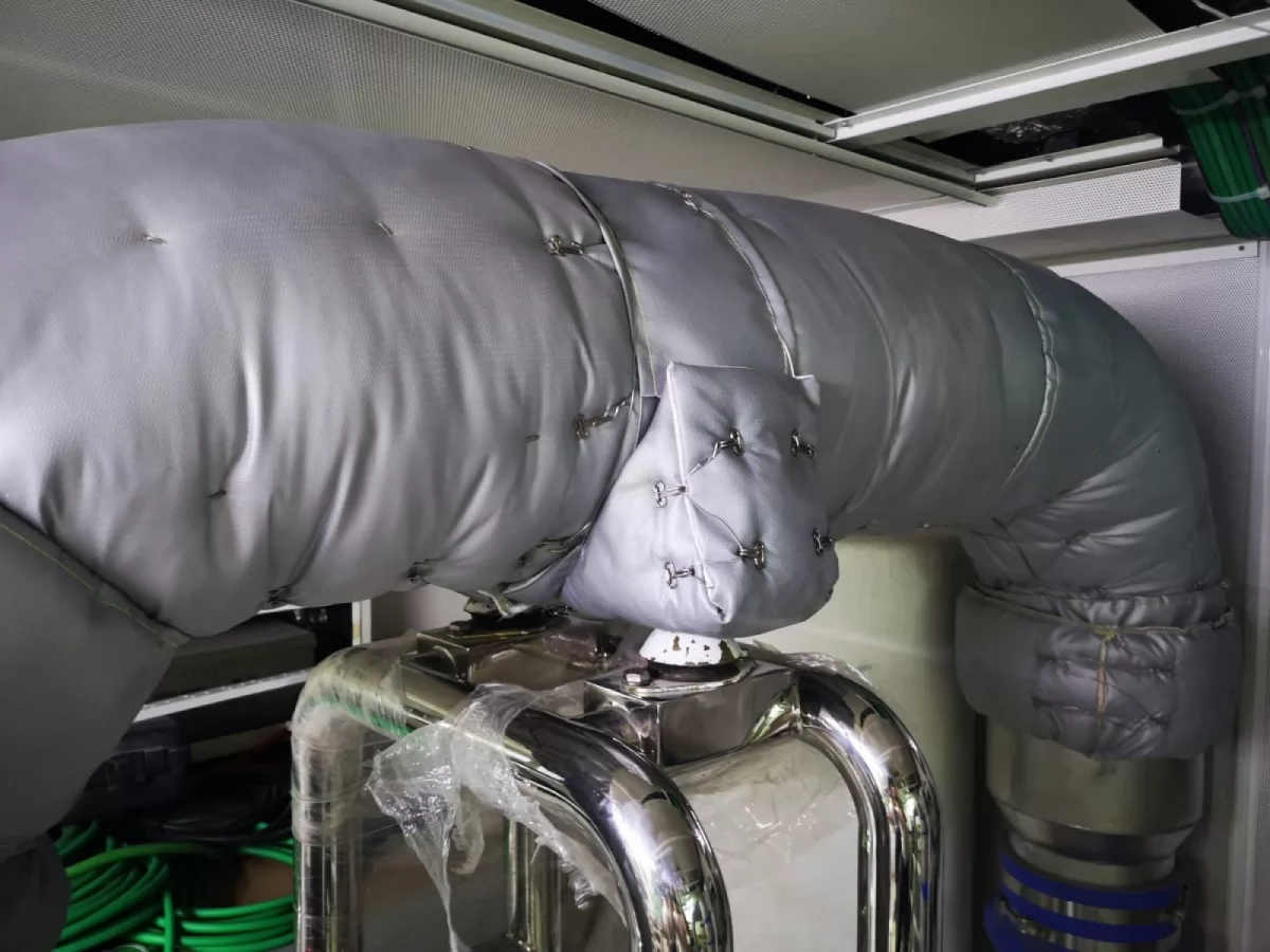Bering B92 Egzoz Ceketi İmalatı