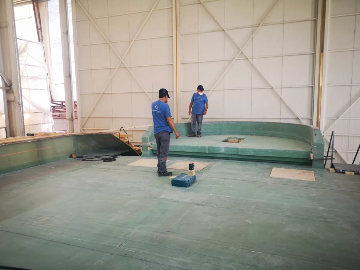 CMB 47 Metre Kompozit Yat İmalatı