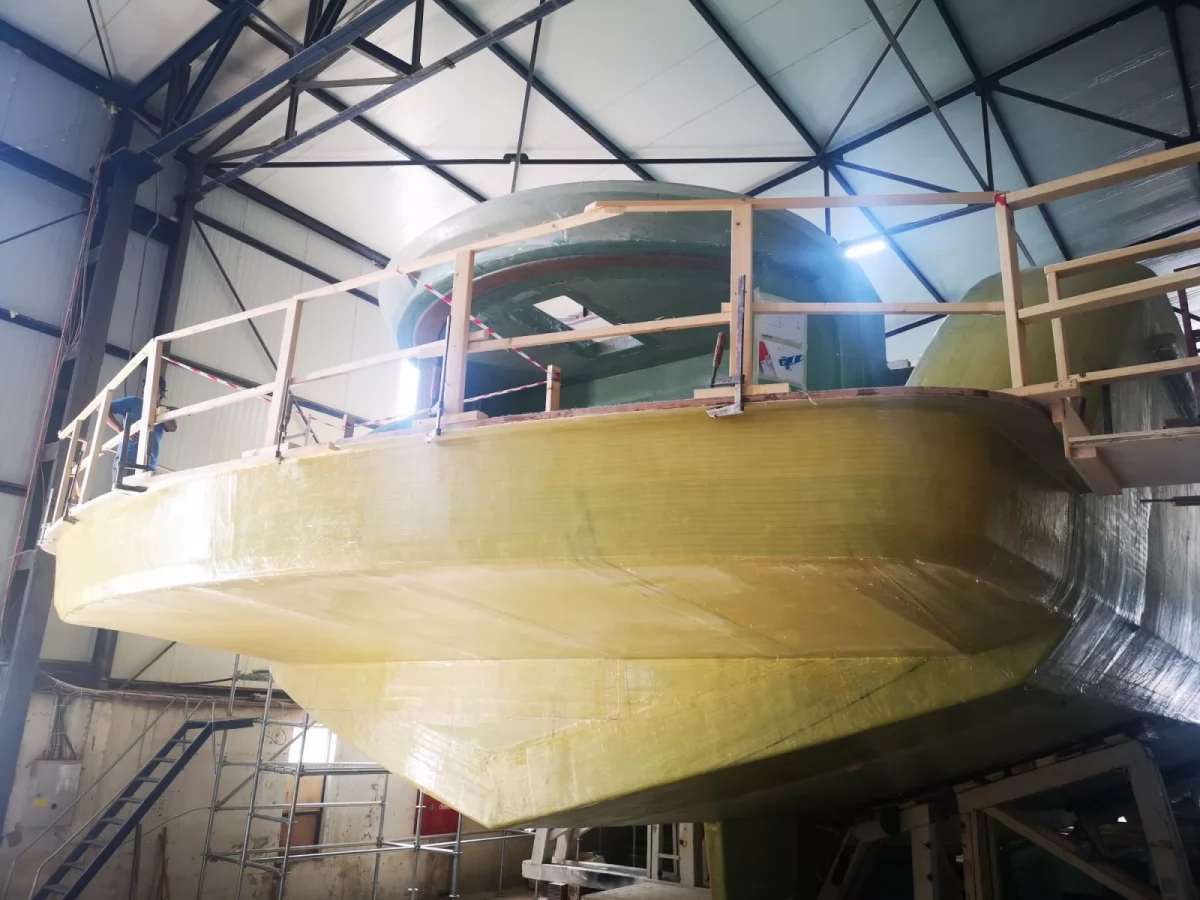 CMB 47 Metre Kompozit Yat İmalatı