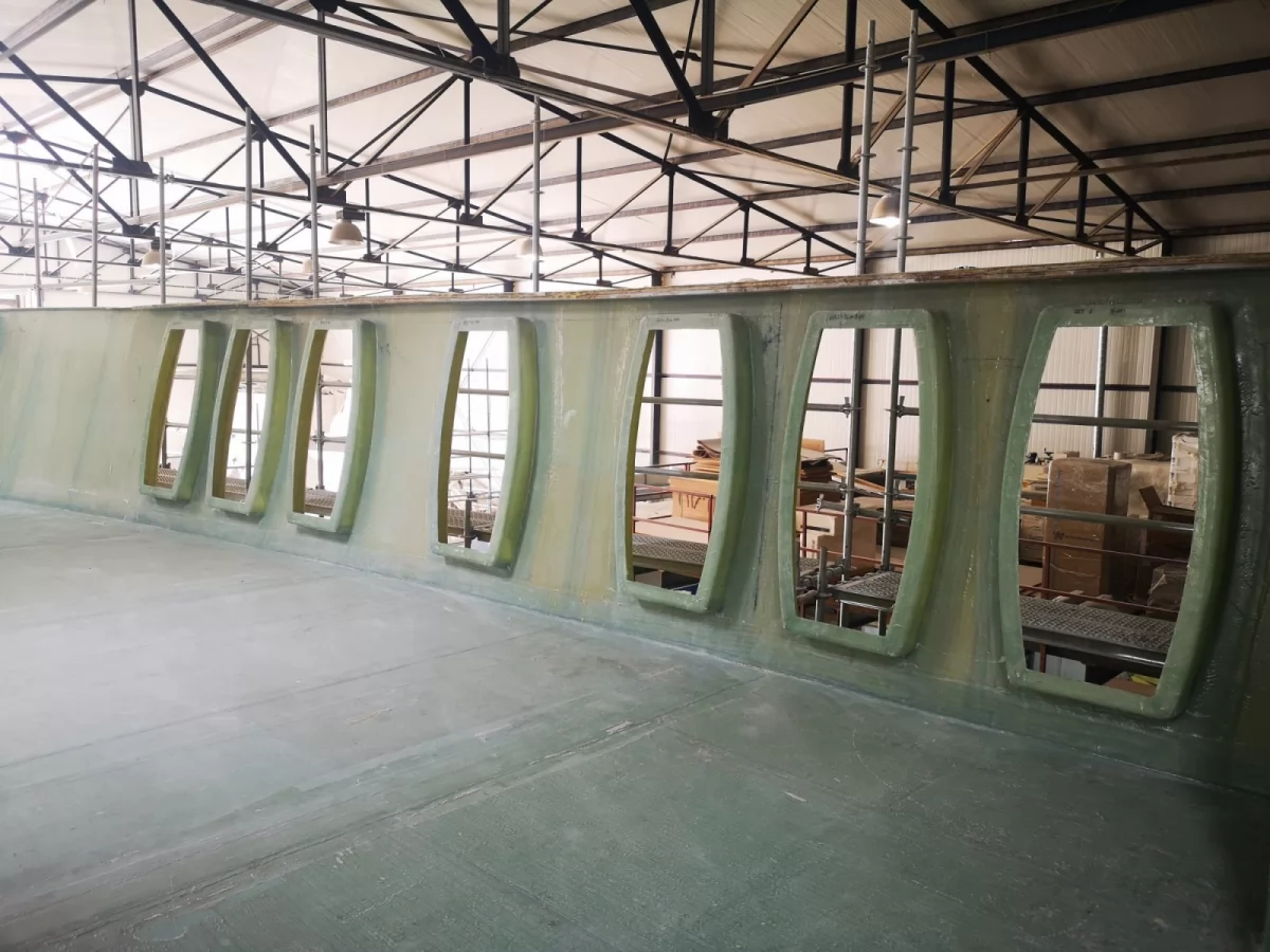 CMB 47 Metre Kompozit Yat İmalatı