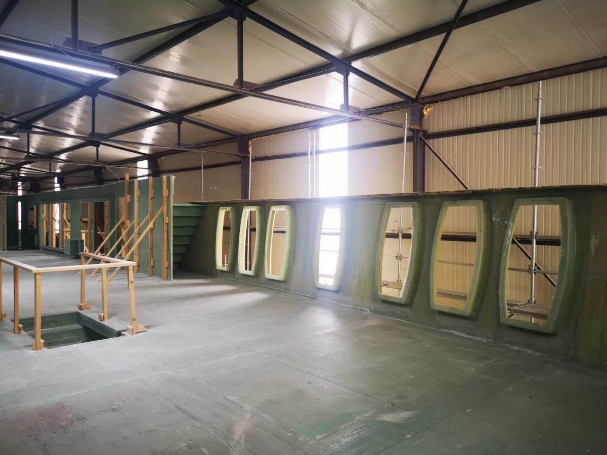 CMB 47 Metre Kompozit Yat İmalatı